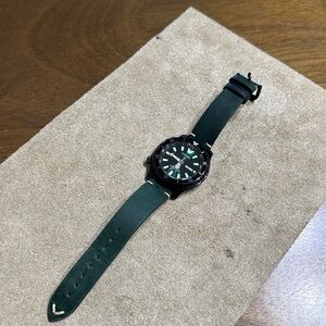 Citizen Pro Master "Fugu" Automatic Green Dial NY0155-07X Very good condition
